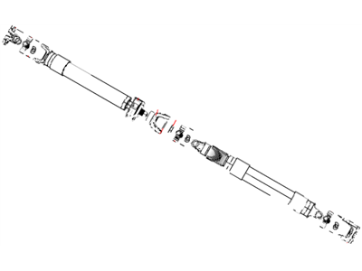 Ram 4500 Drive Shaft - 52123032AC