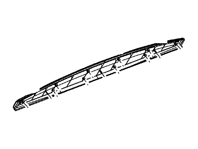 Mopar 55372052AB Spoiler Tailgate