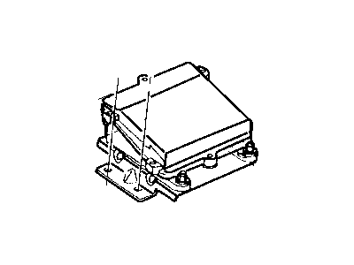 Mopar 56010105AB Module Air Bag Control