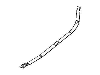 Dodge 4766515AD STRAP Fuel Tank