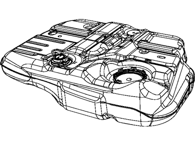 Dodge 68158196AB TANK Fuel
