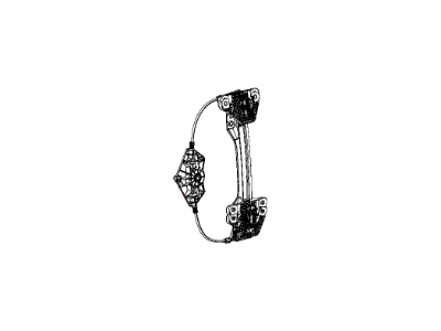 Chrysler 200 Window Regulator - 68249045AA