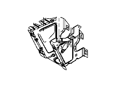 Jeep 55174782AE REINFORCEMENT Battery Tray