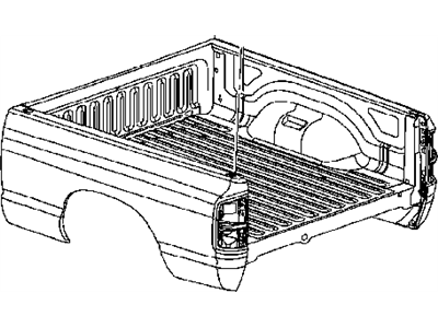 Dodge 5080829AE BOX Pickup