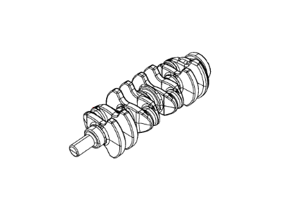 Jeep Renegade Crankshaft - 68191817AA
