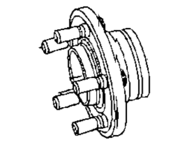 2020 Dodge Challenger Wheel Hub - 68470270AA