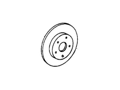 Chrysler Cirrus Brake Disc - V5015650