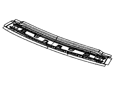 Dodge 4780979AE HEADER Roof Front