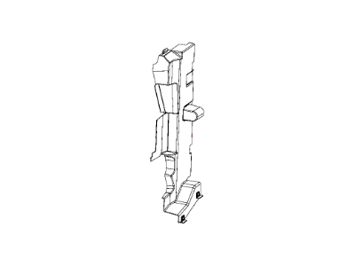 Jeep 68207950AA BAFFLE Air Inlet