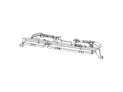 Jeep 68140329AA SEAL Radiator Upper