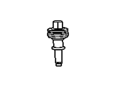 Jeep 4884763AA BOLT AND GROMMET Special M6X1.00-6G