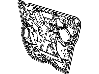 Dodge 68043752AA PLUG Latch Access