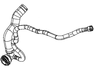 Jeep Compass Radiator Hose - 68249898AA