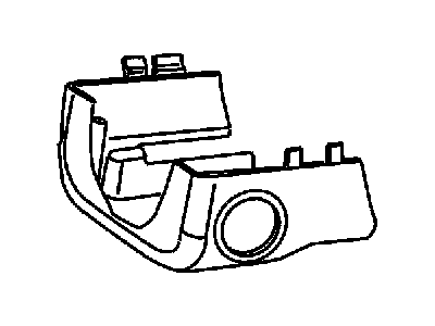 2007 Jeep Liberty Steering Column Cover - 5GE04ZJ8AB