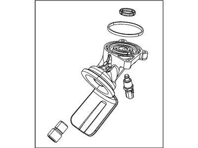 Ram Oil Filter Housing - 4893402AA