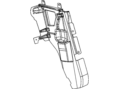Ram 68036598AD SHIELD Fender