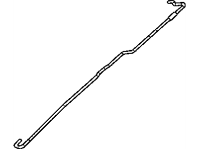 Chrysler 55364301AA ROD Hood Prop