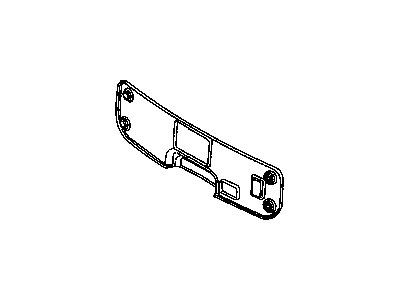 Dodge 1BY68DX9AD COVER Liftgate Trim