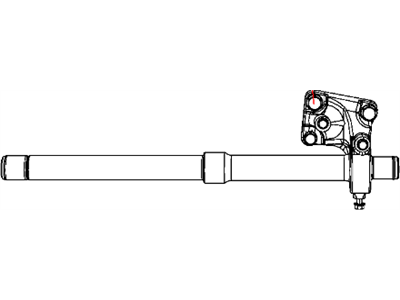 Dodge 4743817AE SHAFT Intermediate