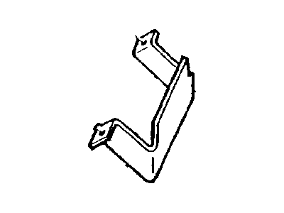 Dodge 4164704 BAFFLE, Air Intake