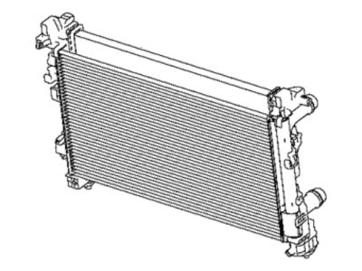 Ram Radiator - 68457385AA