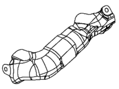 Jeep 68490059AA SHIELD Heat Exhaust Manifold Crossover