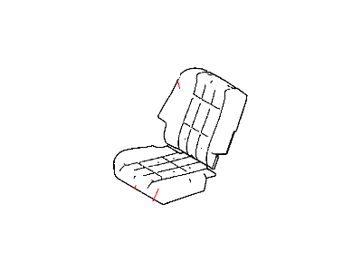 Chrysler Aspen Seat Cushion - 1FS001D1AA