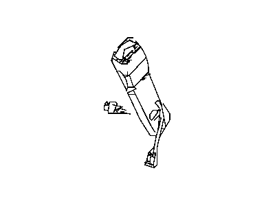 Ram 5KU971DVAA SEAT BELT Front Inner