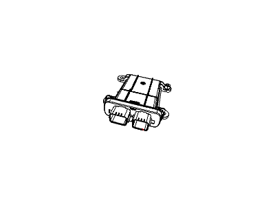 Dodge Nitro Air Bag Control Module - 4896052AF