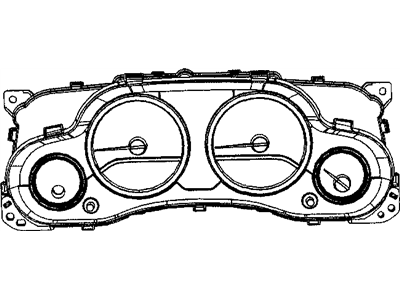Jeep 5172633AA CLUSTER Instrument Panel