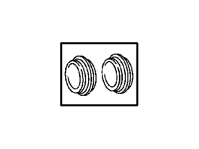 Dodge 5093296AA BOOT AND SEAL KIT Disc Brake