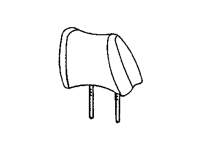 Jeep XZ821DBAA HEADREST Front