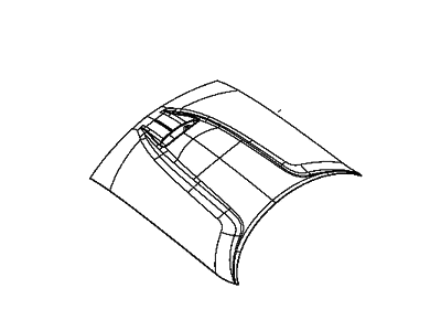 2020 Dodge Challenger Hood - 68259671AG