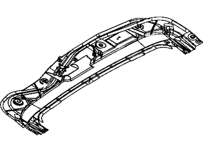 Dodge 5183176AA CHANNEL Sunroof Drain