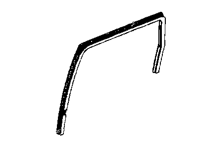 Jeep Grand Cherokee Window Run - 55399189AD