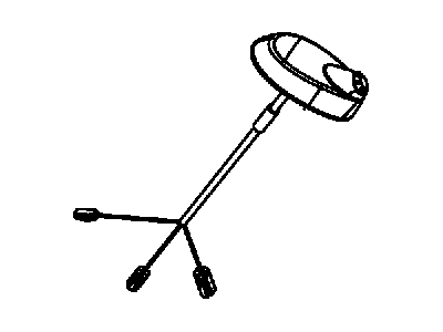 Dodge 5064861AD ANTENNA Base Cable And Bracket