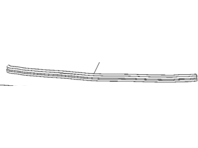 Ram ProMaster 3500 Weather Strip - 68134688AB