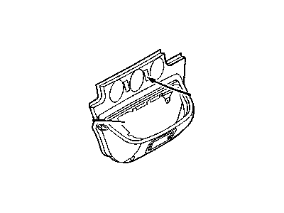 Dodge 5122880AA CONSOLE Instrument Panel