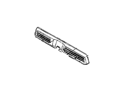 Dodge 5GV06DX9AA PAD Side Cargo Door Sill