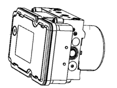 Jeep Cherokee ABS Control Module - 68496423AA