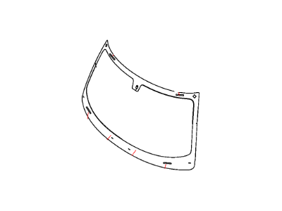 Chrysler Windshield - 68102844AA