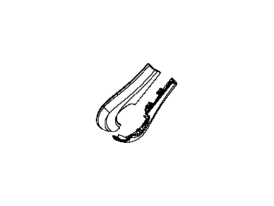 Mopar 57010748AF Cover, Front Passenger Side