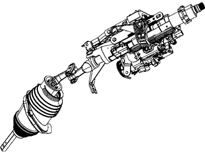Dodge Charger Steering Column - 68091898AA