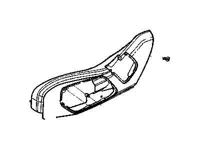 Jeep 1BG391J3AA SHIELD Seat Adjuster