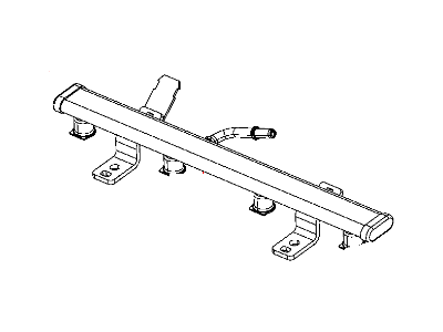 Dodge Dart Fuel Rail - 4593987AC