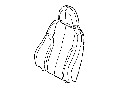 2007 Jeep Liberty Seat Cover - 1HJ241D5AA