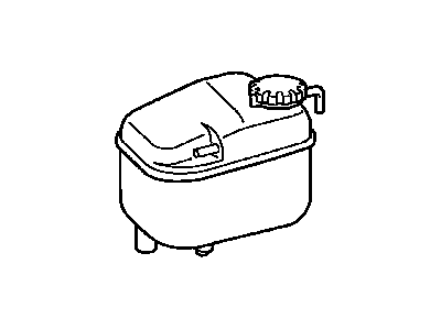 Chrysler 5101601AA BOTTLE Pressurized Coolant