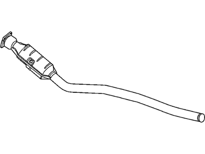 Chrysler Voyager Catalytic Converter - 4881033AK