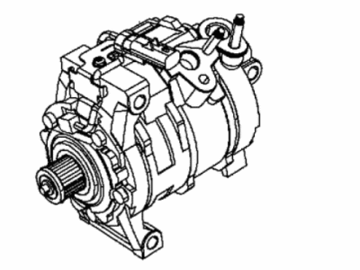 Dodge Challenger A/C Compressor - 68339349AA