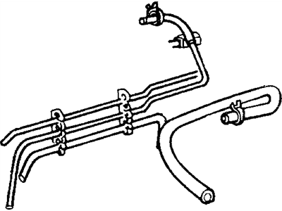 Dodge 5245039 TUBE Coolant Reserve Tank